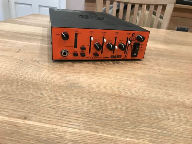 Ashdown Little Giant 1000w bass guitar amplifier, great sound