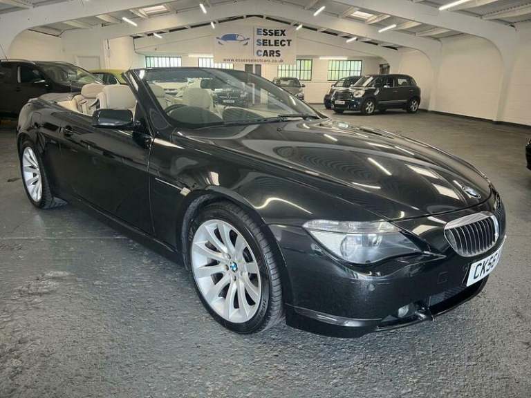 2006 BMW 6 Series 4.8 650i V8 Sport Auto Euro 4 2dr CONVERTIBLE Petrol Automatic