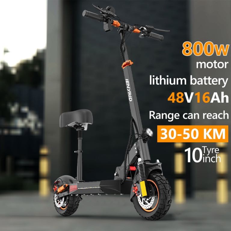 IENYRID 500W ELECTRIC SCOOTER 28MPH