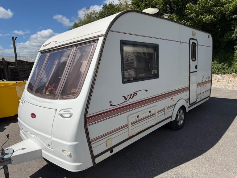Coachman VIP 406/2 Great 1st caravan VGC Rear Bathroom Separate Shower