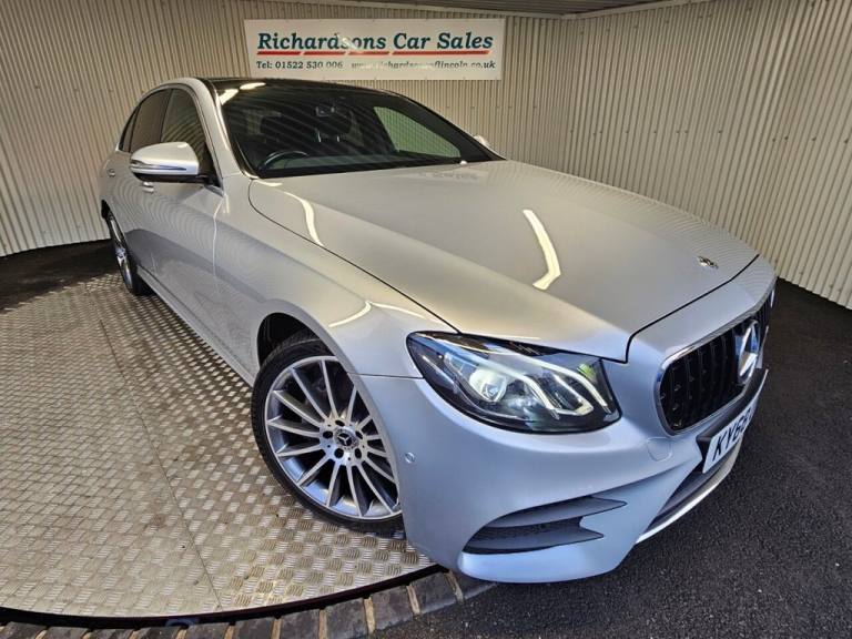 2018 Mercedes-Benz E Class 2.0 E220d AMG Line (Premium) Saloon 4dr Diesel G-Tronic+ 4MATIC Euro 6...