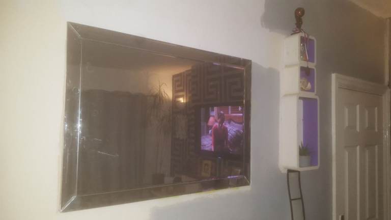 Clock wall art mirrow and wall mirrow 