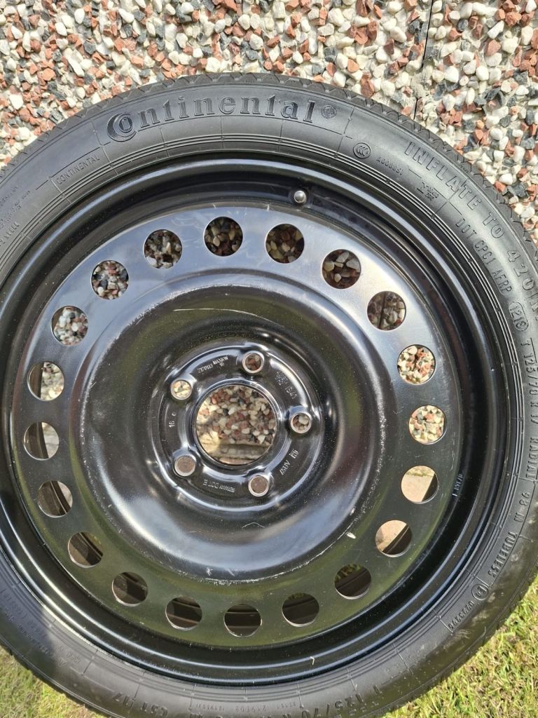 Vauxhall Insignia Space Saver Spare Wheel