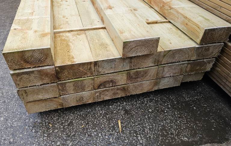 💢 Timber Sleepers 195 x 95 x 2400