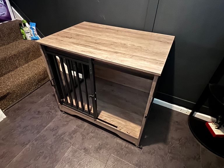Wooden Dog Crate 