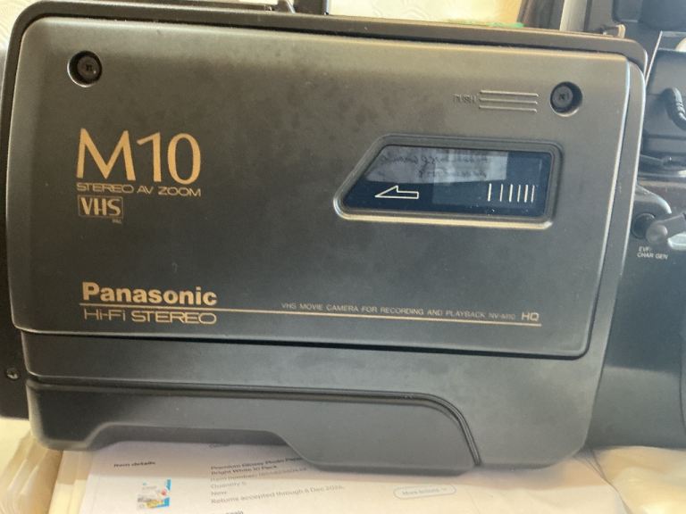 Panasonic professional camcorder