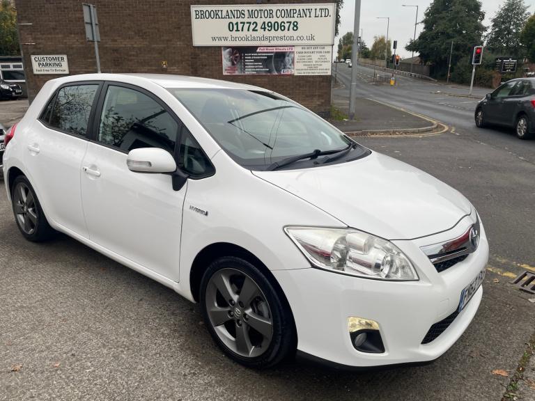 2012 Toyota Auris 1.8 VVT-H T SPIRIT 1.8 HYBRID AUTOMATIC 5DR HATCHBACK PETROL HYBRID HATCHBACK P...
