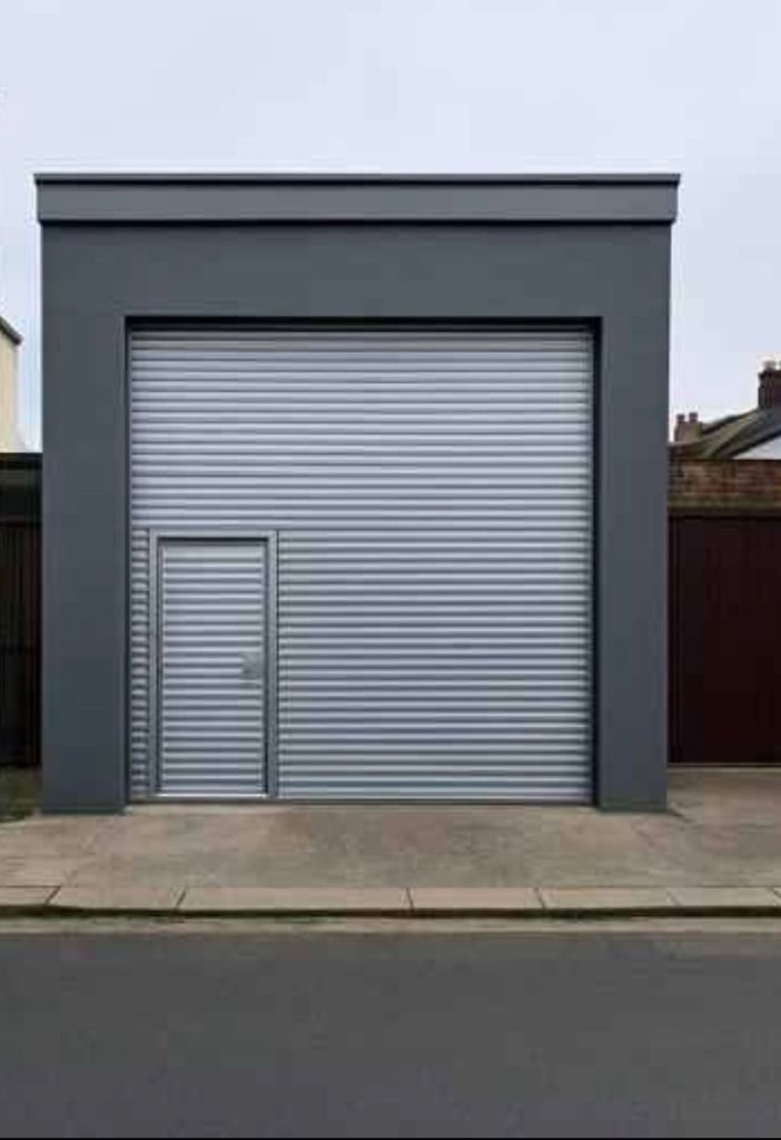 Garage Double Height and Width 