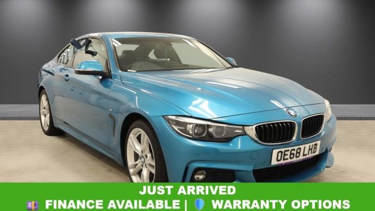 2018 BMW 4 Series 2.0 420i GPF M Sport Coupe 2dr Petrol Manual Euro 6 (s/s) (184 ps) Coupe Petrol...