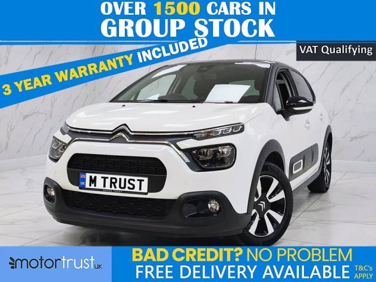 2023 Citroen C3 1.2 PureTech PLUS Hatchback 5dr Petrol Manual Euro 6 (s/s) (83 ps) Hatchback Petr...