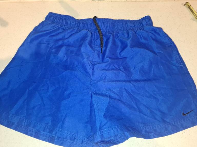 Nike Royal blue swim shorts uk large in fantastic condition 1st 2c will buy 