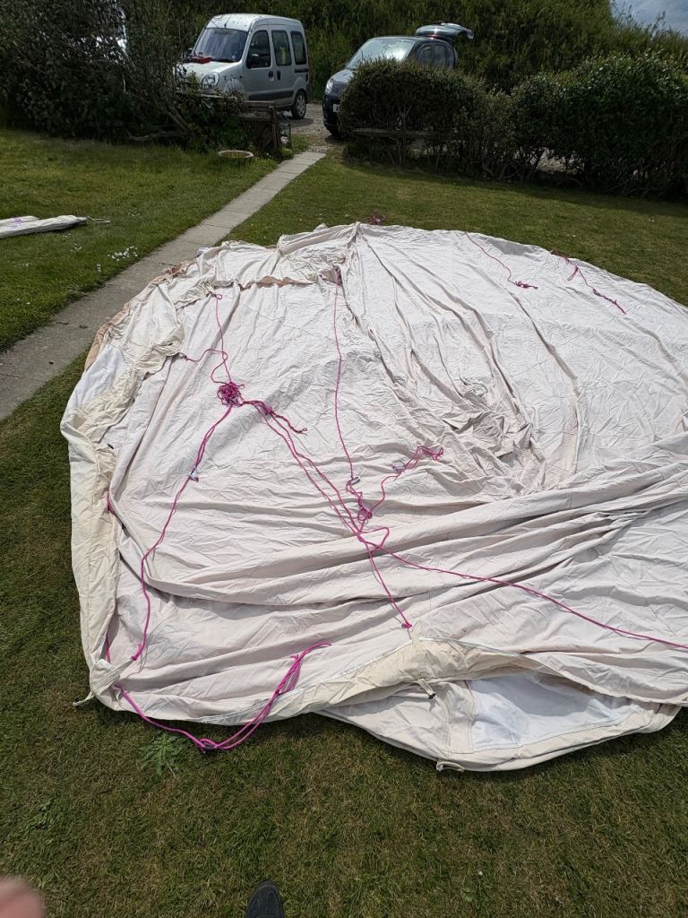 5m canvas bell tent 