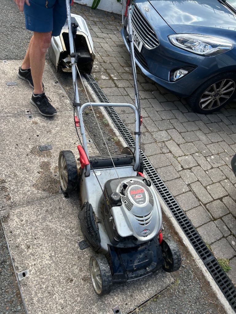Alko petrol mower / mulcher