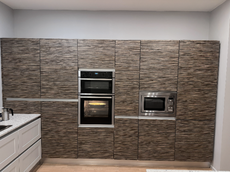 Zebrano kitchen door fronts