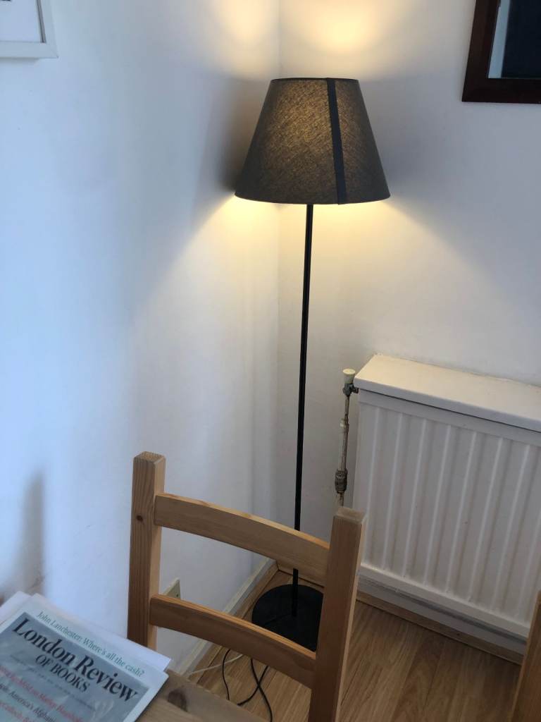 FREE Floor Lamp with Grey Shade – Good Condition