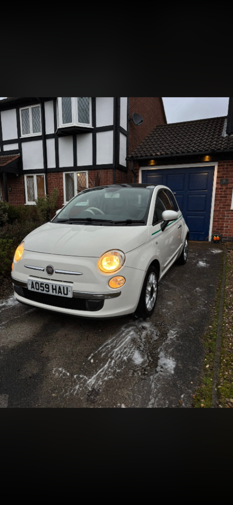 Fiat, 500, Hatchback, 2009, Manual, 1242 (cc), 3 doors
