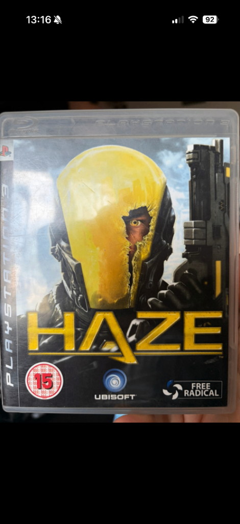 Haze PS3 Game Complete with Manual 