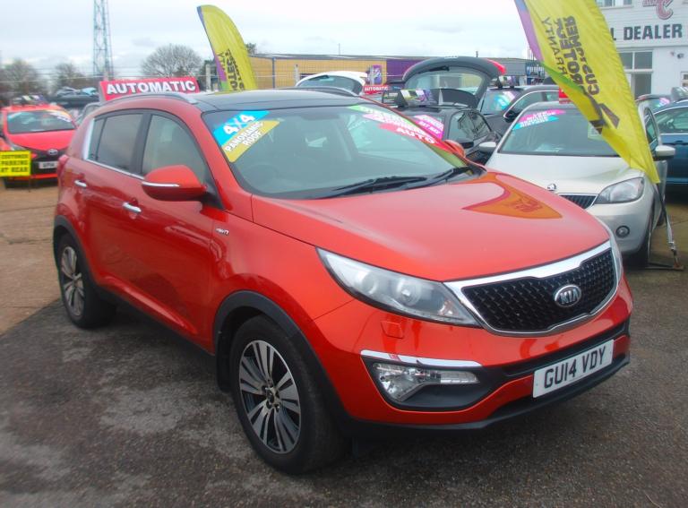 2014 Kia Sportage Automatic 2.0 CRDi KX-3 SUV 5dr Diesel AWD (134 bhp) Diesel