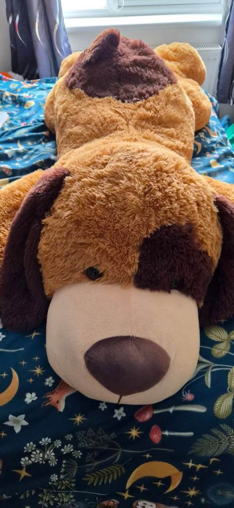 Large Soft Toy Dog Plush Smyths - Good Condition