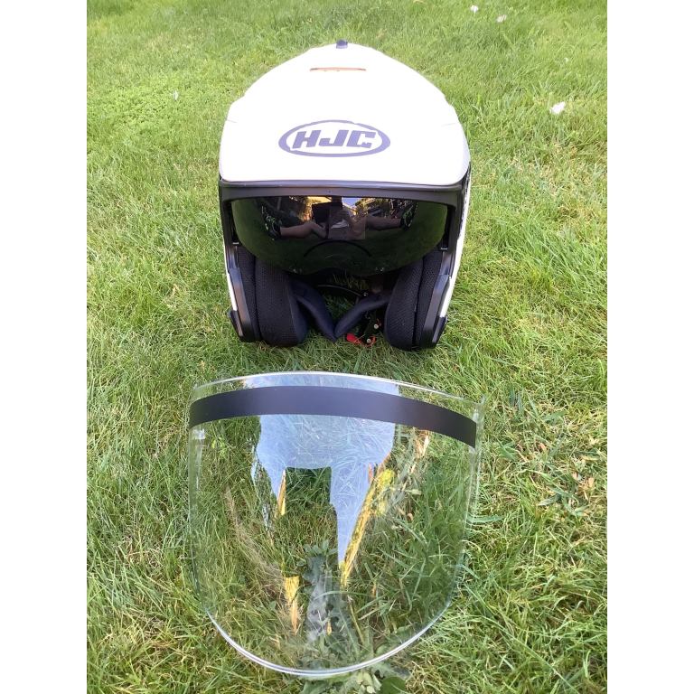  HJC IS-33ll MOTORCYCLE 🏍️ HELMET ⛑️ VGC (SIZE XSmall 54cm) WHITE