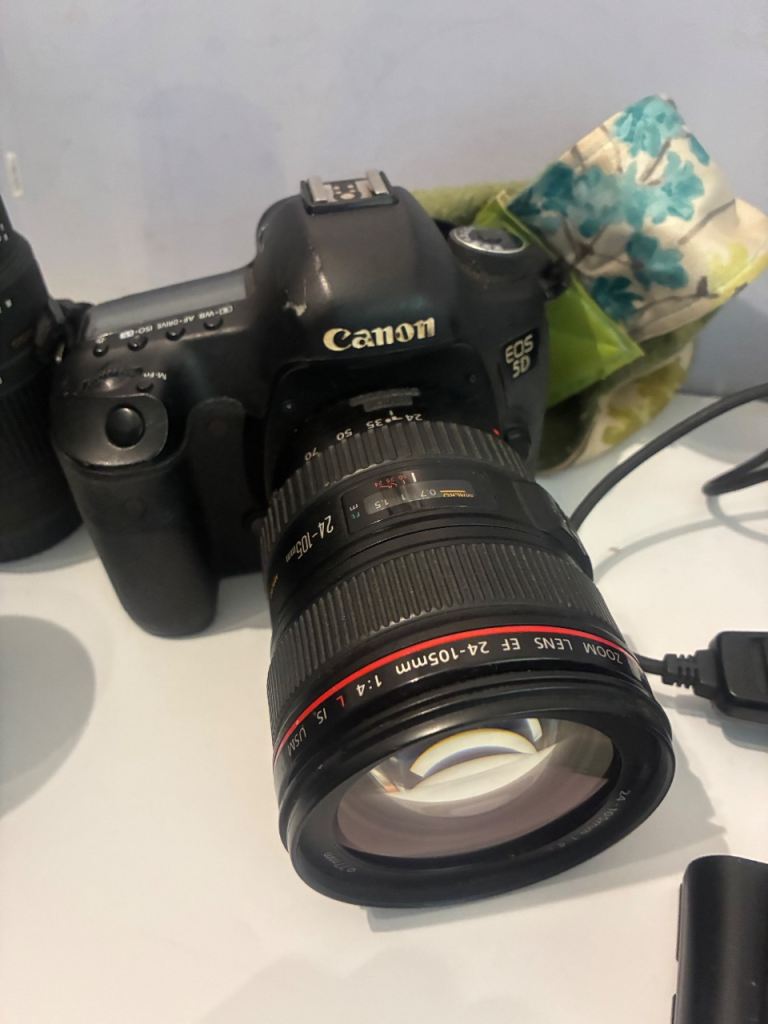 Canon 5D Mk3 plus Canon 24-105 F4 and extras 