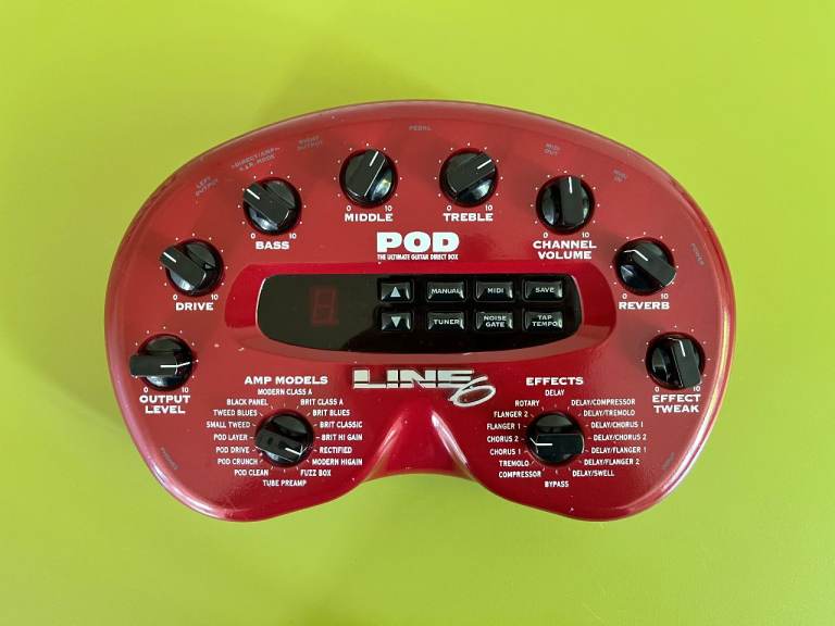 Original Line 6 POD  Guitar Effects / Amp modeller