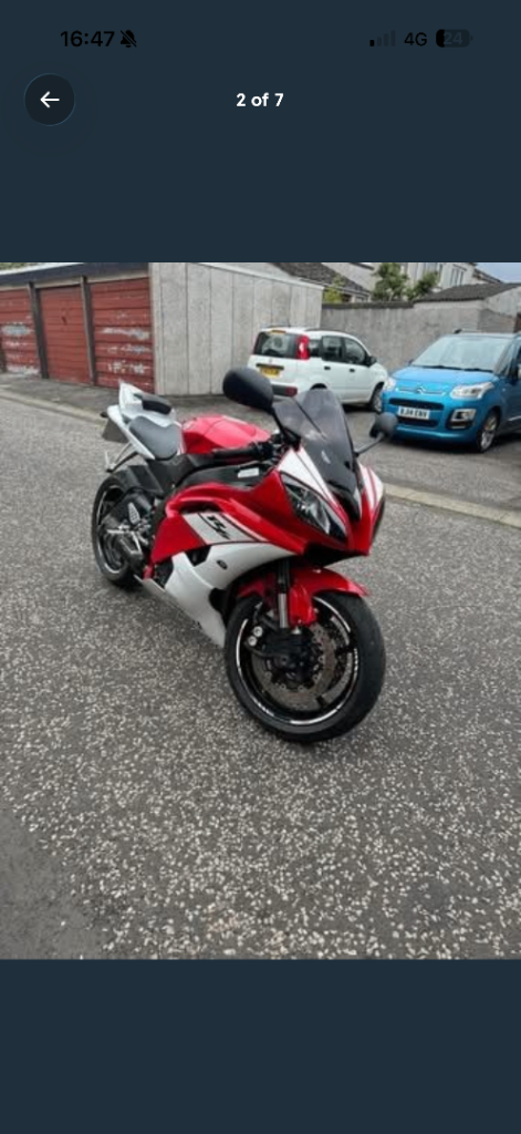 Yamaha, R6, 2009, 