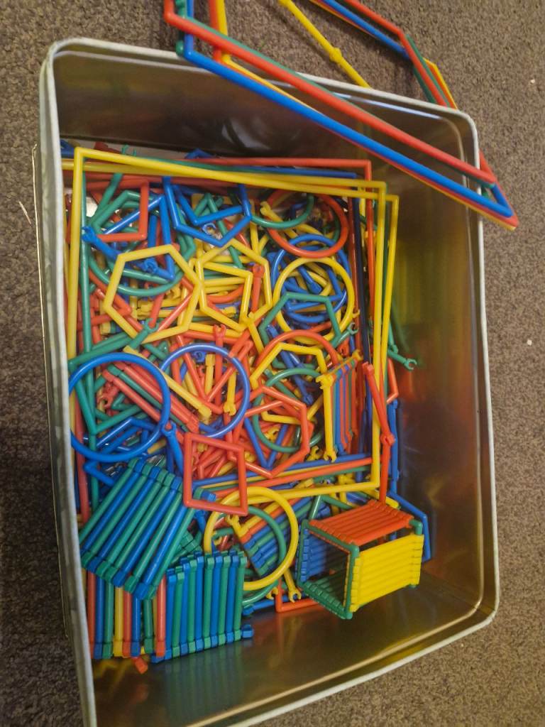 Kids connecting sticks