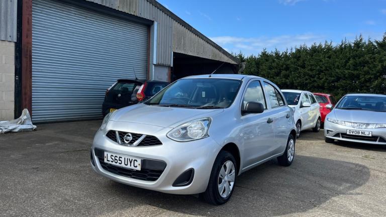 2015 Nissan Micra 1.2 Visia 5dr HATCHBACK Petrol Manual