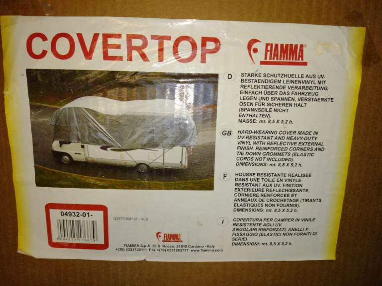 Fiamma cover top 