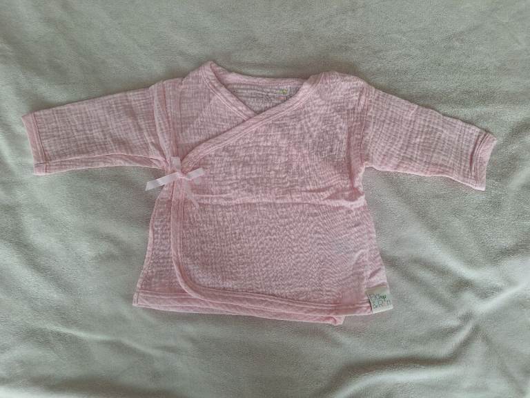 Pink Wrap Style Top Ela And Ren Size 3-6 Months 