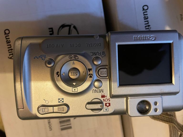 canon Powershot 400 + canon selphy cp 400 compact photo printer