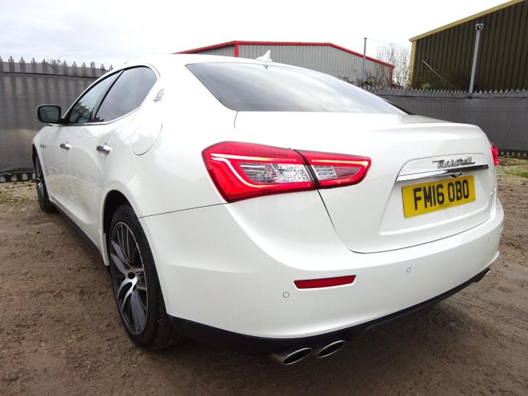 2016 16 REG MASERATI GHIBLI D V6 AUTO DAMAGED REPAIRABLE SALVAGE