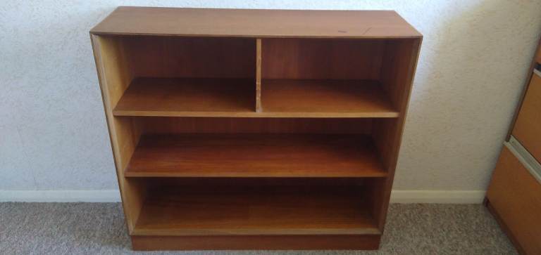 Bookcase, solid and sturdy in good condition.  