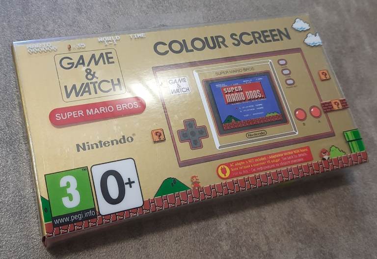 Nintendo Game & Watch Super Mario Bros - New
