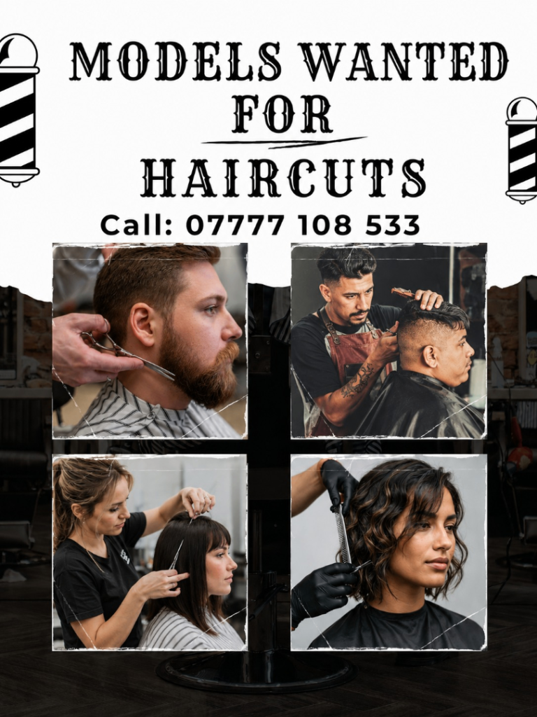 Female/Male Models Wanted For Haircuts