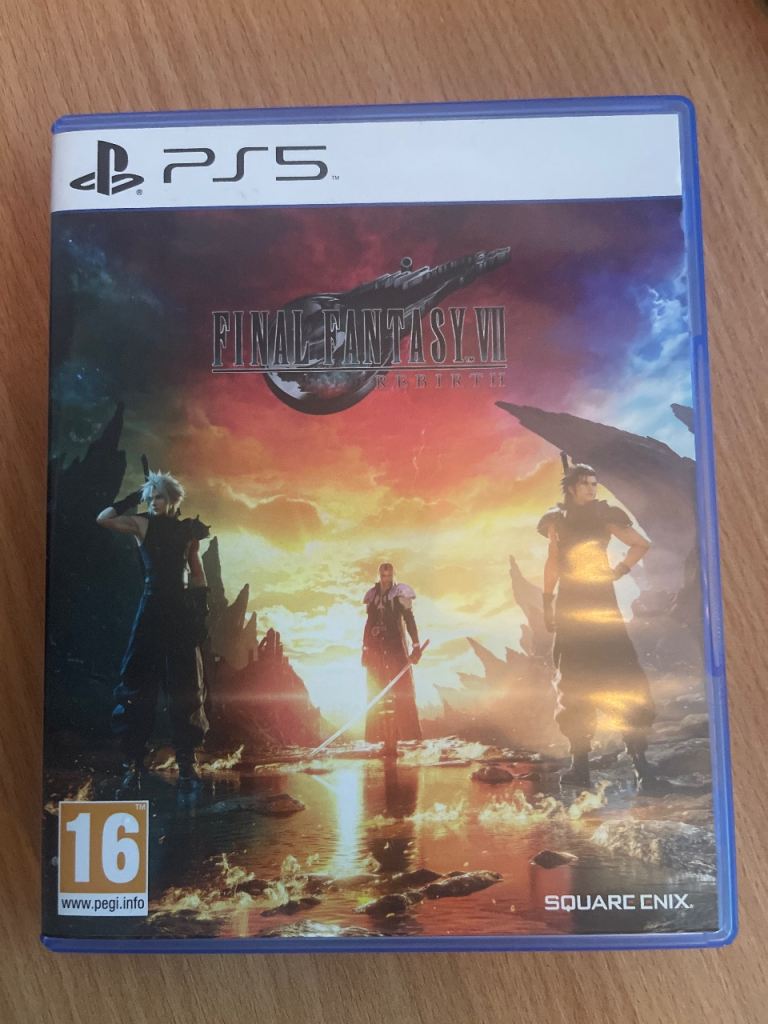 Final Fantasy VII Rebirth PS5 Game – As New Condition