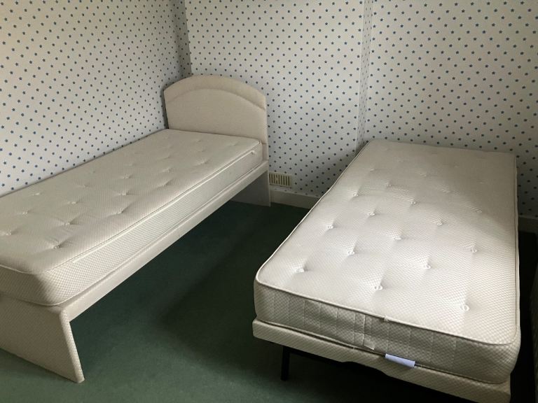 John Lewis fold away 3’ bed barely used.
