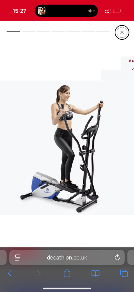 Marcy Elliptical Cross Trainer - HAVE TO GO TODAY 
