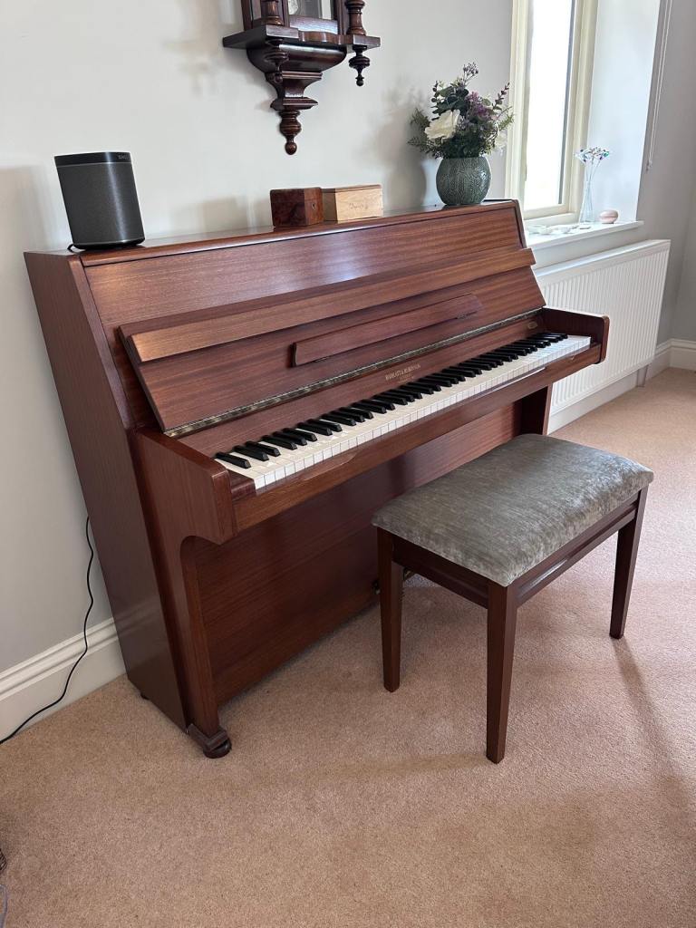 Barratt & Robinson London Upright Piano with Stool