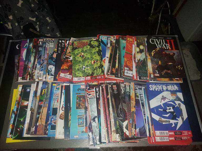 Big Bundle of Marvel Comics - Civil War, Spider-Man & More