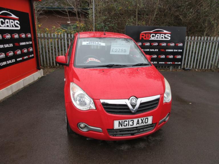2013 Vauxhall Agila 1.2 VVT ecoFLEX S 5dr HATCHBACK Petrol Manual