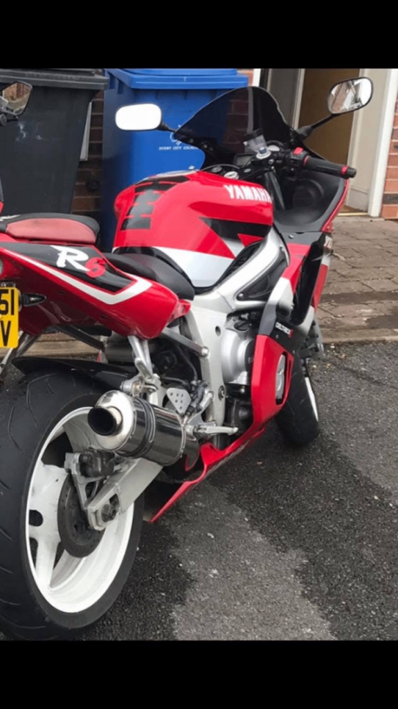 Yamaha, R6, 2001, 599 (cc)