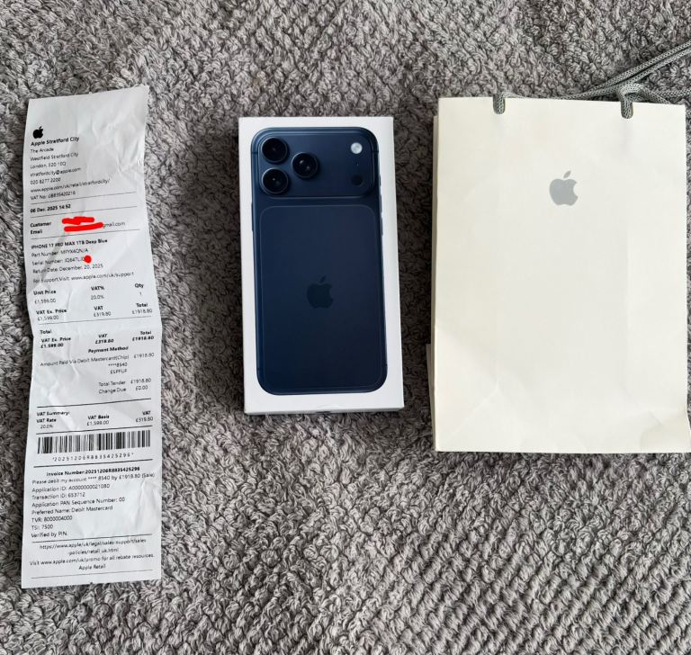 Apple Iphone 17 Pro Max 1Tb