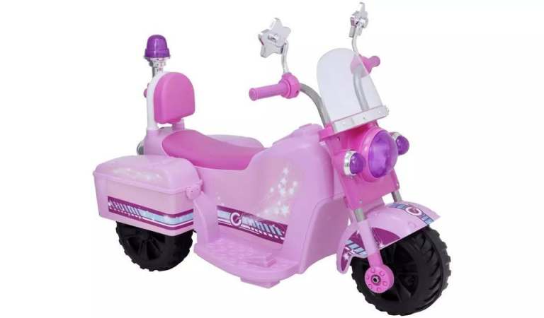EVO Shimmer Electric Trike 6V Powered Vehicle Tricycle Police Motorbike