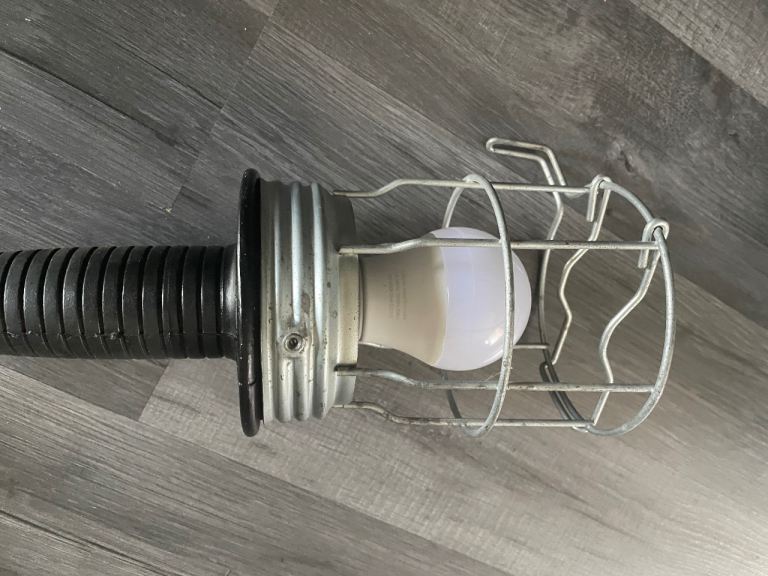 image for Inspection lamp with safety cage 