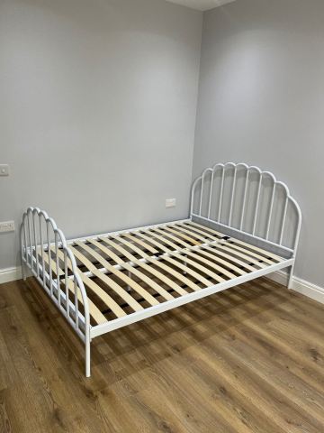 NEXT Stella Metal Double Bed Frame - White, £100.00 for Sale in