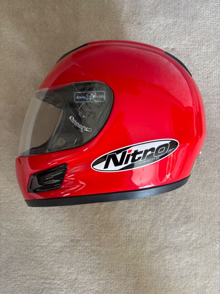 Red Nitro Helmet 