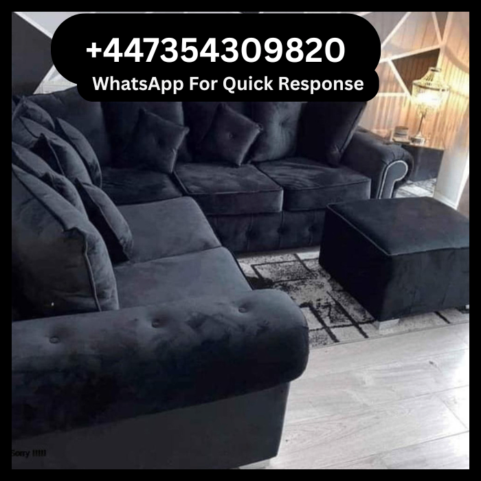 ✔🖤Huge Corner 3Seater 4Seater L Shape Sofa Sets Free Delivery