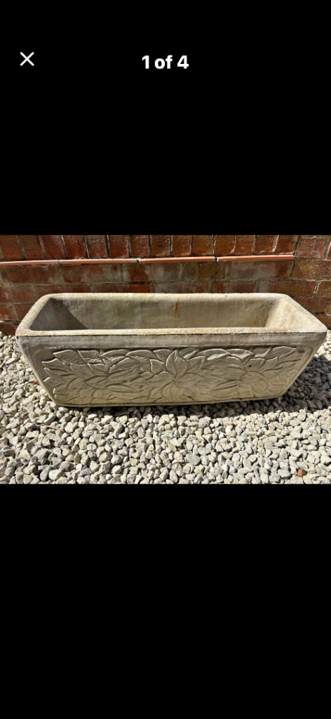 Stone planter 